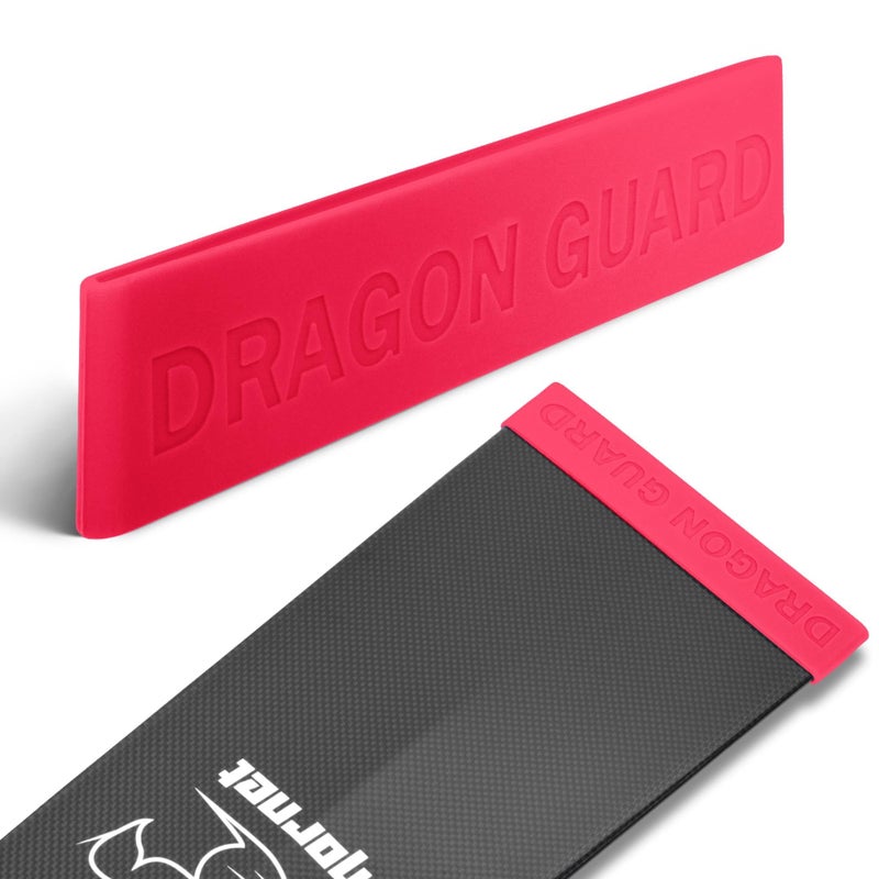 Dragon Guard Tip Protector for Dragon Boat Paddles (red) - Image 2