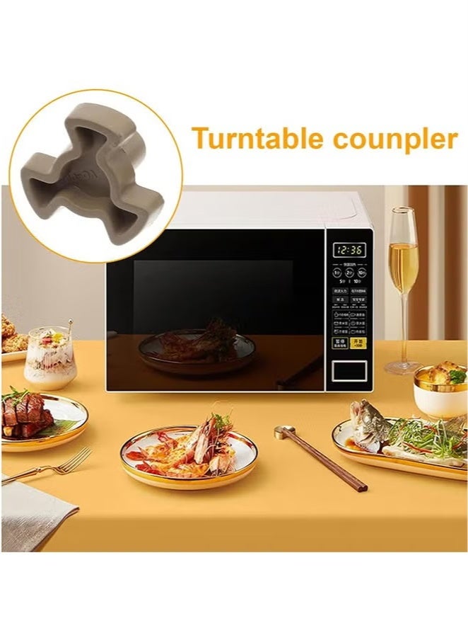 Harse 2PCS Microwave Turntable Motor Coupler – Replacement Drive Shaft for Glass Tray, Roller Guide Support, Microwave Oven Turntable Coupling (Shaft Length: 0.59 inch) - Image 5