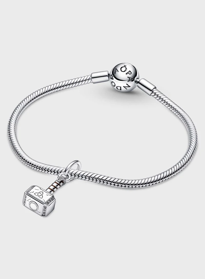 PANDORA Marvel The Avengers Thor'S Hammer Dangle Charm
