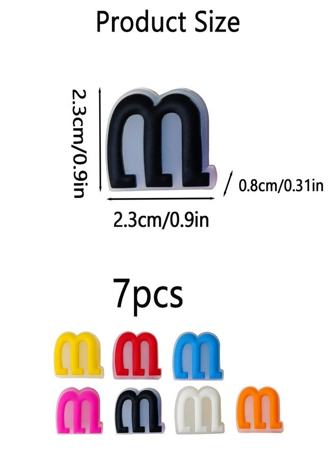 BdelrinQue 7 Pcs Tennis Dampener, Tennis Racket Dampener, Dampener for Tennis Racket, m-Shaped Design, Reduce Arm Fatigue, Compatible with Most Tennis Rackets - Image 2