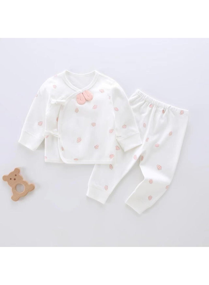 Loquat Baby Summer Lightweight Breathable Soft Sleepwear Two Piece Set
