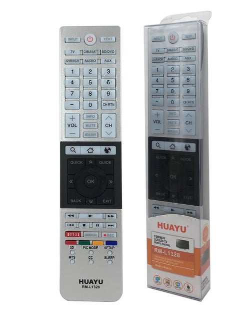 Rm-L1328+ High Quality Remote Control Use Replacement  For Toshiba Tv Lcd Led Smart Ct-8035 Ct-8069 Ct-90326 Tv