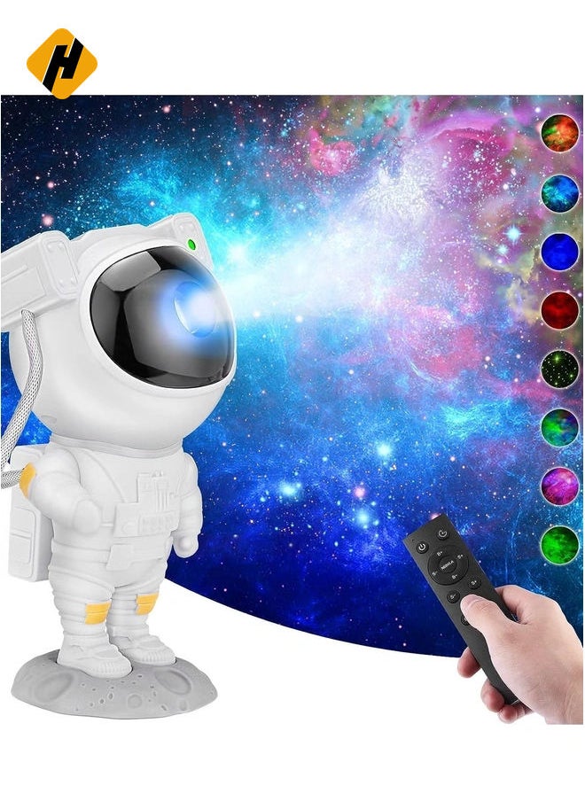 HuHa Star Projector Night Lights,Kids Room Decor Aesthetic,Tiktok Nebula Galaxy Projector,Remote Control and 360°Rotation Magnetic Head,Lights for Bedroom,Gaming Room Decor Glossy Finish  - Image 1