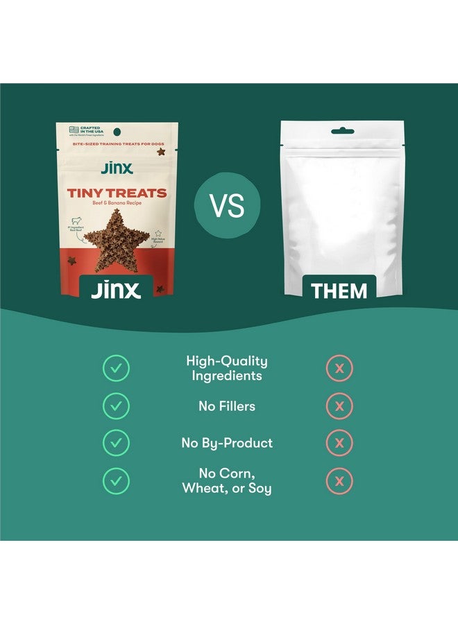 جينكس مكافآت جينكس للتدريب بنكهة لحم البقر والموز للكلاب والجراء، قليلة السعرات الحرارية، طبيعية بالكامل، لحم بقري حقيقي مدخن ببطء، بدون مواد مالئة، 4 أونصات - Image 5