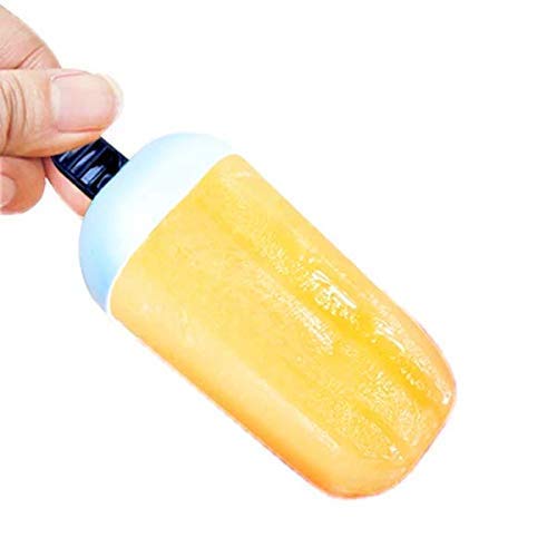 ATEVON Plastic Ice Candy Maker Kulfi Maker Moulds Set with 6 Cups (Multicolour) - Image 4