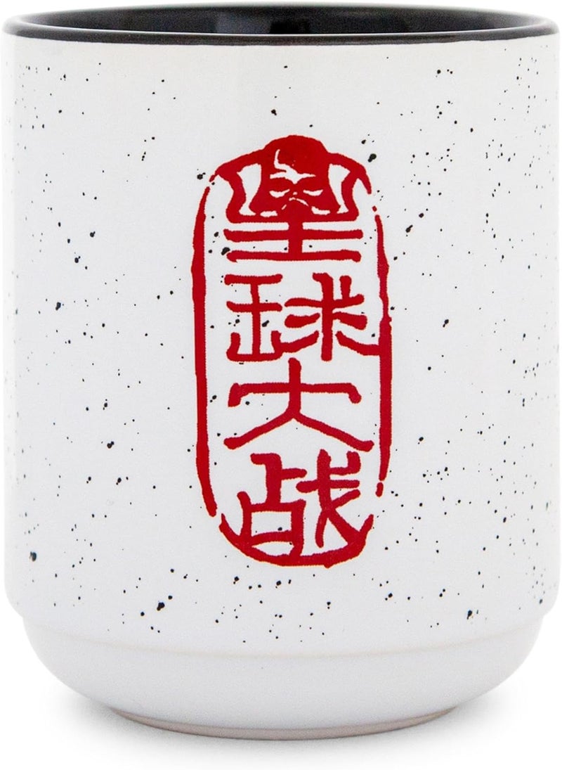 Star Wars Darth Vader AsianStyle Ceramic Tea Cup  Traditional JapaneseInspired Mug Without Handle  Holds 9 Ounces - Image 4