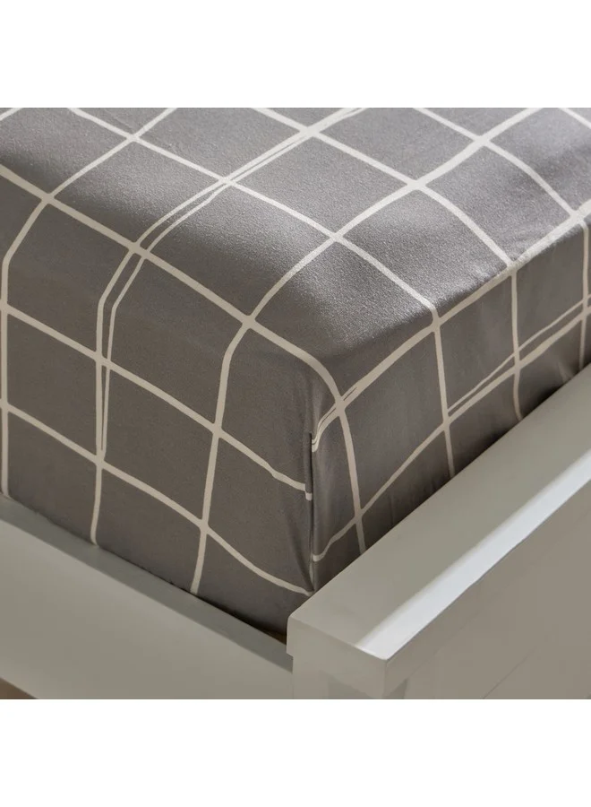 Matrix Acron King Fitted Sheet 180 x 20 x 200 cm
