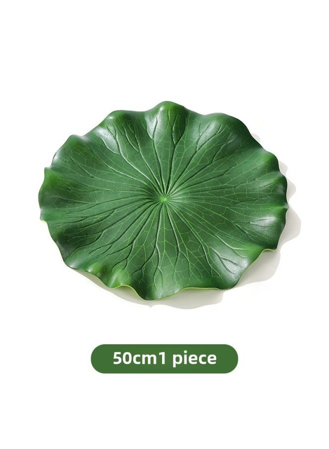 Foam Lotus Leaf Mat Children Frog Jumping Props Kindergarten Sensory Training Equipment Body Intelligent Outdoor Sports Game-Color:Thick Lotus Leaf Pad 50cm One Piece  - Image 1