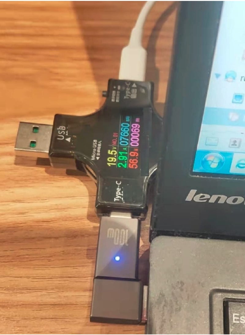 محول شحن USB C ل Lenovo، محول شاحن USB-C أنثى إلى محول طرف أصفر مربع نحيف 100 واط PD شاحن لينوفو ثنكباد x1 الكربون t470 t460 t450 t440 - pzsku/Z91AFA5C64F88FED29F45Z/45/_/1735122561/536e8680-09e6-47c5-99d3-d1ad52aacc32