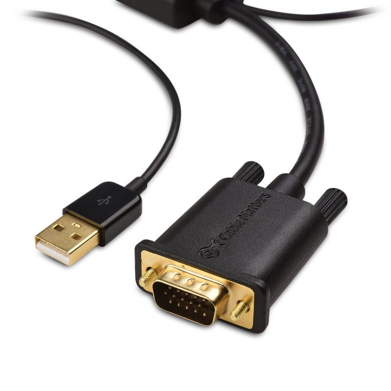 Cable Matters VGA to HDMI Adapter for Monitor and TV (VGA to HDMI Converter) with Audio Support - Image 5