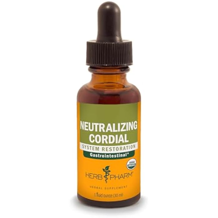 Herb Pharm Neutralizing Cordial Liquid Herbal Formula for Digestive System Support - 1 Ounce