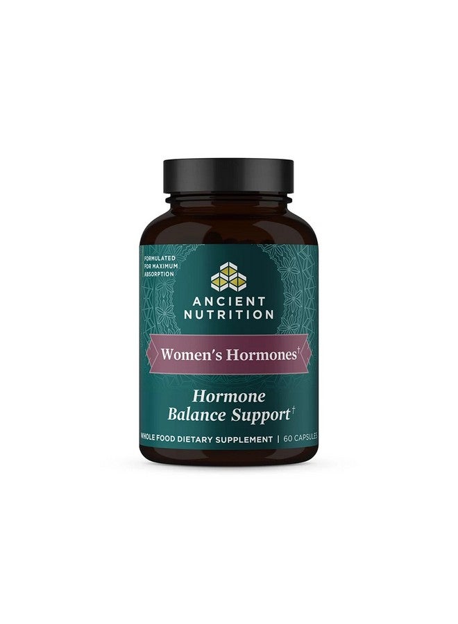 Women'S Hormones Helps Reduce Stress Supports Energy Hormone Balance Gluten Free Paleo And Keto Friendly 60 Capsules