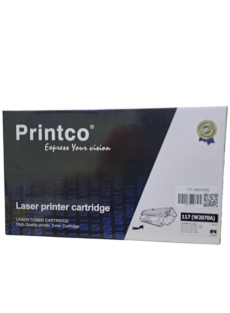 برينتكو خرطوشة حبر متوافقة مع HP 117a w2070a لطابعات HP MFP 179fnw 178nw 150a 150nw مع شريحة جديدة.117 (W2070A) 117 (W2071A) 117 (W2072A) 117 (2073A) - Image 3