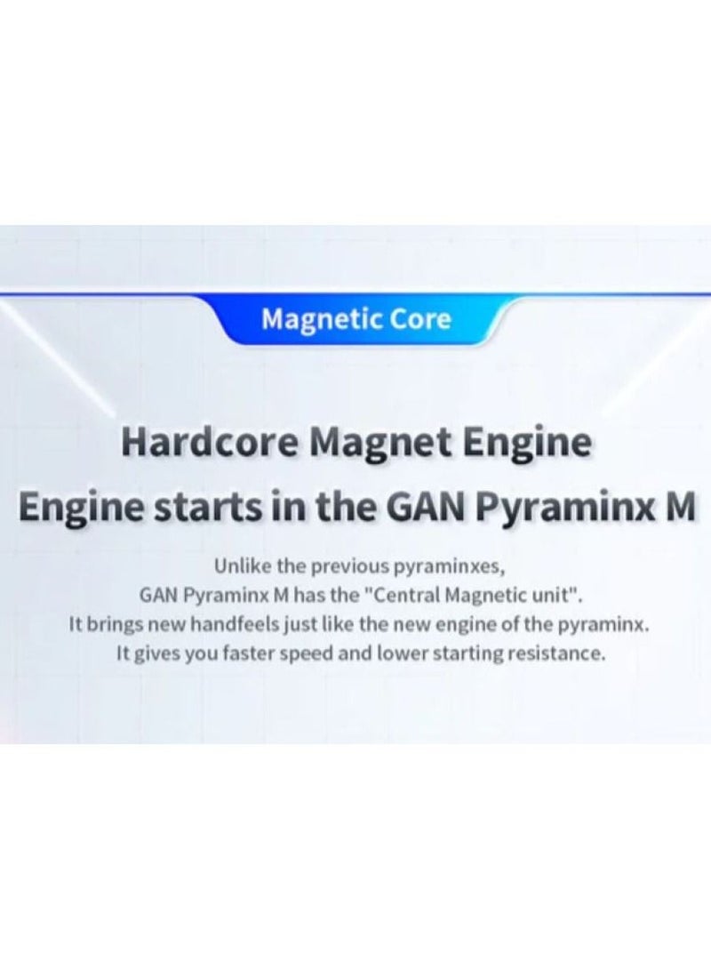 GANCUBE GAN Pyraminx Standard Magnetic Speedcube - Image 4
