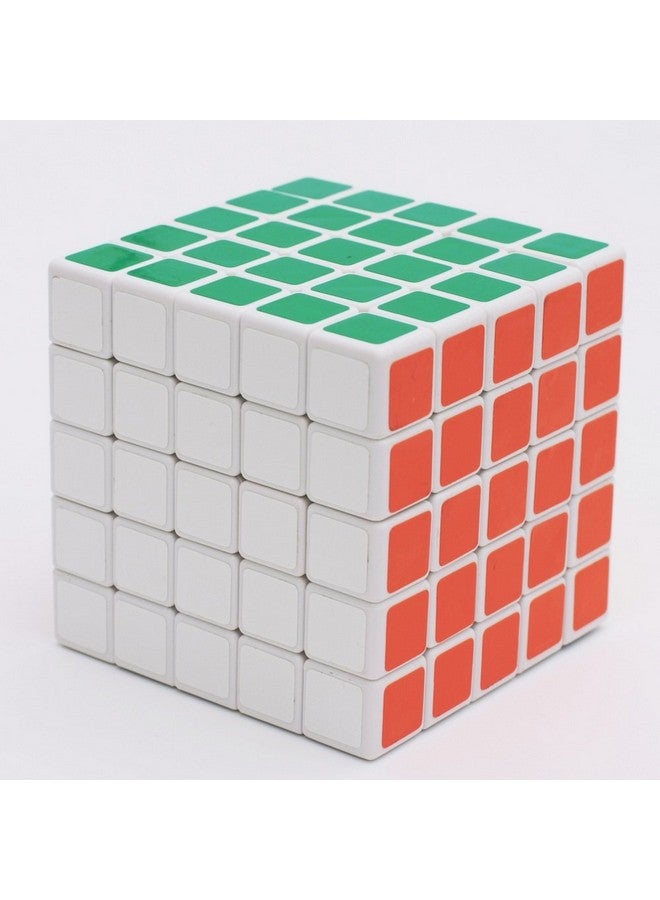 شنغشو مكعب السرعة Shengshou 5X5 من BestCube، أبيض، للأطفال، 1000 قطعة - Image 1