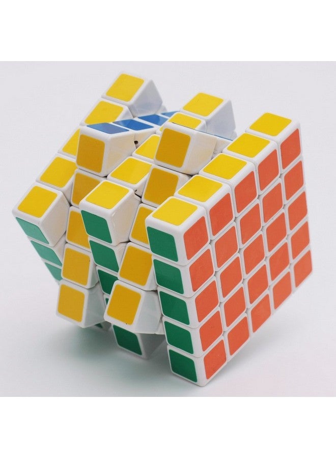 شنغشو مكعب السرعة Shengshou 5X5 من BestCube، أبيض، للأطفال، 1000 قطعة - Image 3