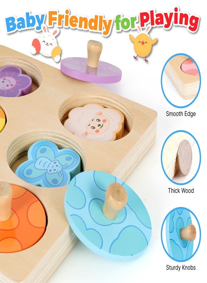 Sortnic Easter Basket Stuffers for Toddlers 1-3, Wooden Dinosaur Egg Color Matching Puzzle, Montessori Toys for Boys Girls 1 2 3 Year Old, Preschool Learning Activity Toy - Image 4