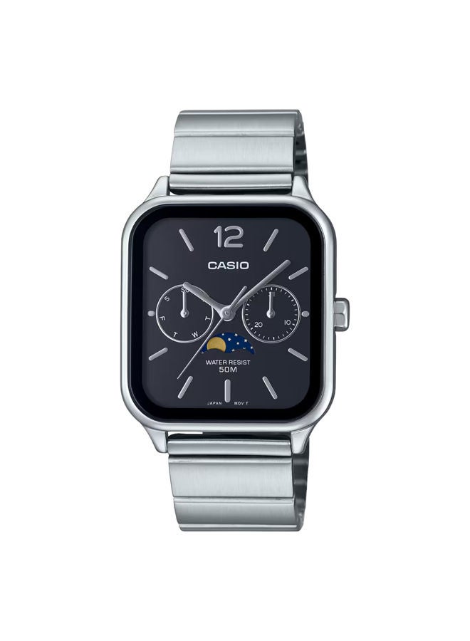 CASIO Stainless Steel Chronograph Watch MTP-M305D-1AVDF - Image 1