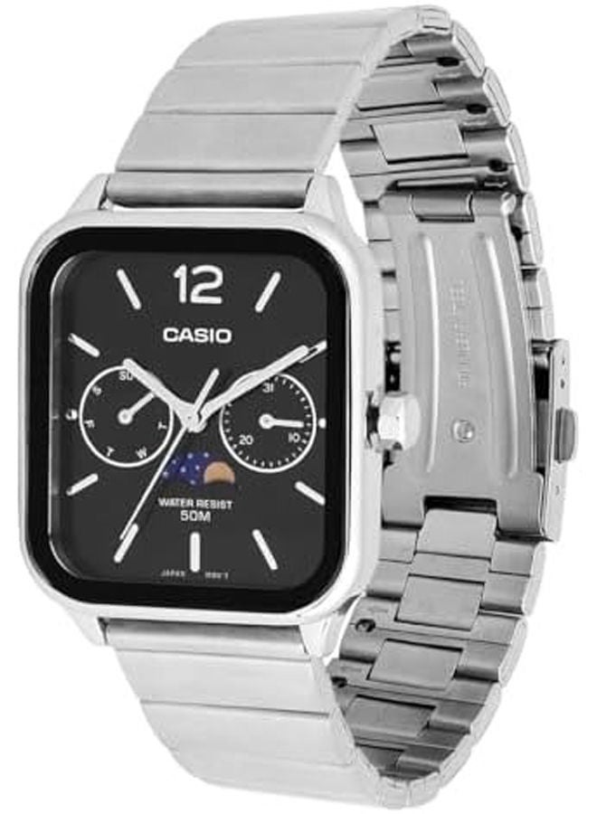 CASIO Stainless Steel Chronograph Watch MTP-M305D-1AVDF - Image 2