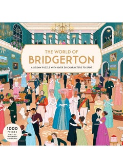 The World of Bridgerton 1000 Piece Puzzle: A 1000-piece Jigsaw Puzzle with Over 30 Characters to Spot  - Image 1