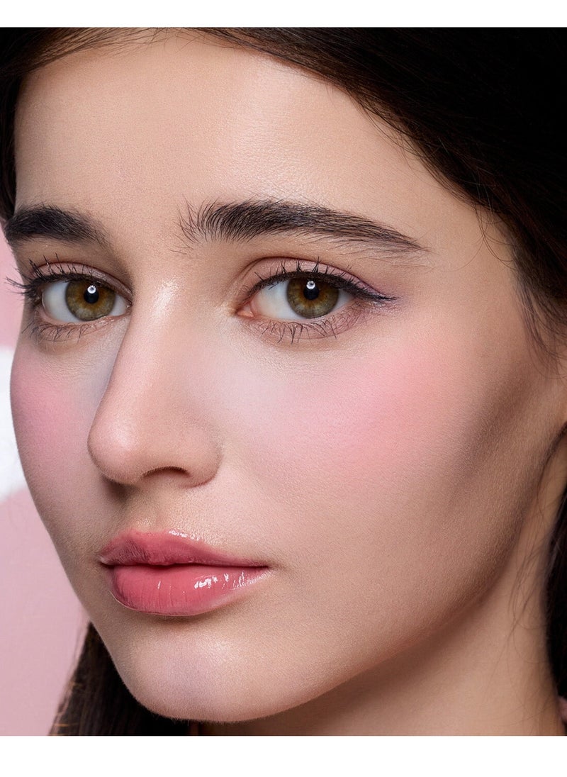 Flower Knows Butterfly Cloud Collar Rouge Box Highlighting & Blush Duo Powder Natural Finish 2-in-1 Highlighter And Blusher-04 Fluttering Romance  - Image 2