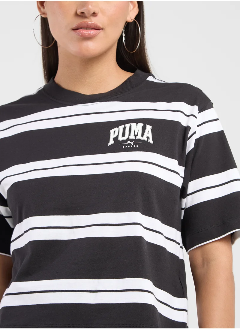 بوما Squad Stripe T-Shirt