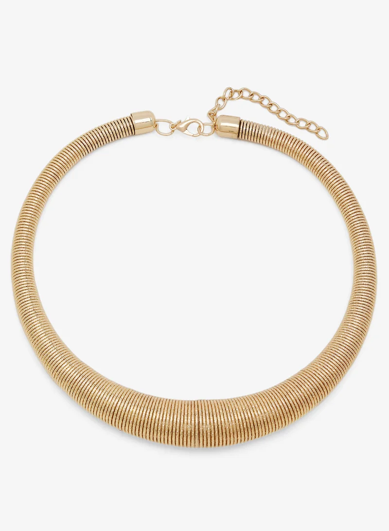 ELLA Gold Detail Neck Choker