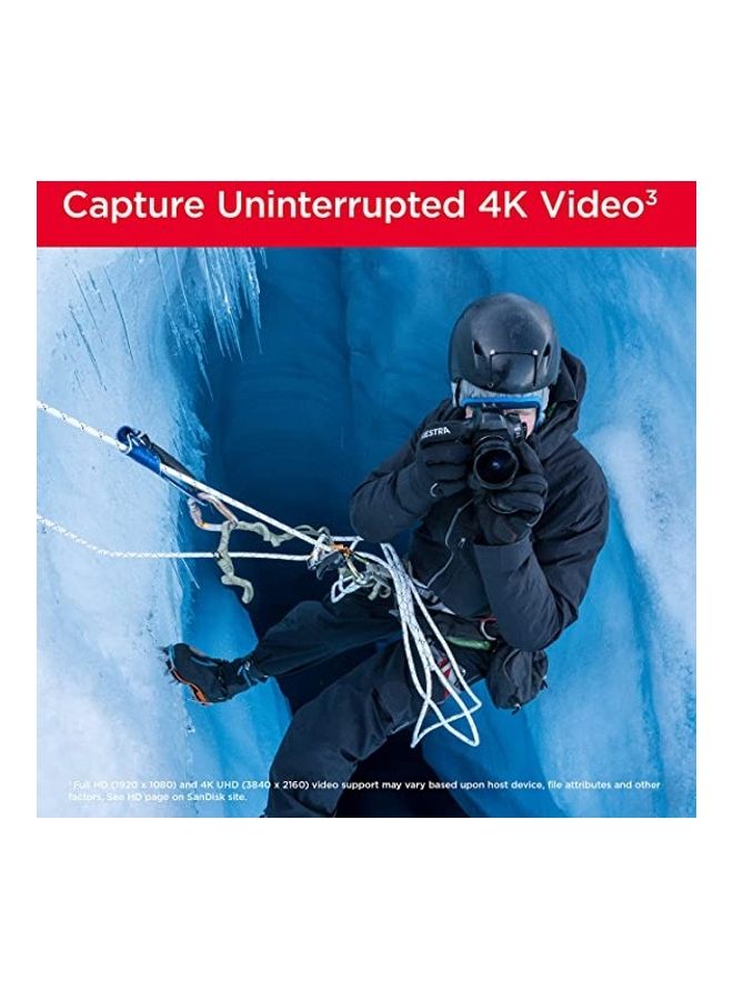 بطاقة Extreme PRO SDXC + RescuePRO Deluxe، بسرعة تصل إلى 200 ميجابايت/ثانية، UHS I، Class 10، U3، V30 SDSDXXU 064G GN4IN - Image 4