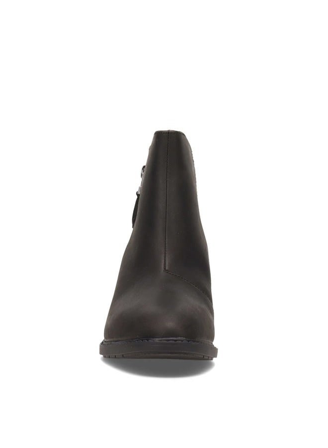 clarks Women's Scene Zip Ankle Boot, Black Combi, 40 EU - Image 4