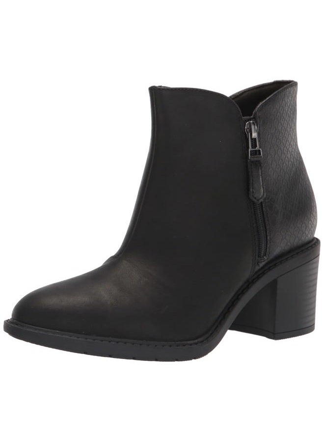 clarks Women's Scene Zip Ankle Boot, Black Combi, 40 EU - Image 1