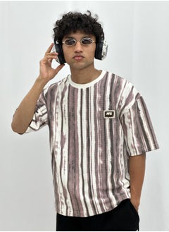 CALZADO ACID WASH OVERSIZED T SHIRT 