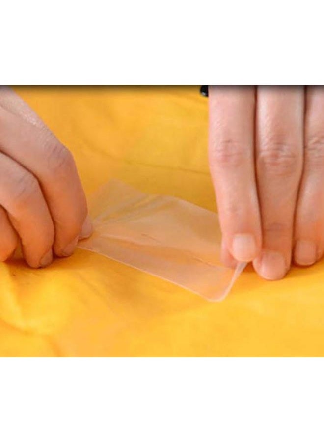 Tear Mender Vinyl Mender Clear Adhesive Patches, 40 Sq. Inches, BRT-1 (Packaging may vary) - Image 5