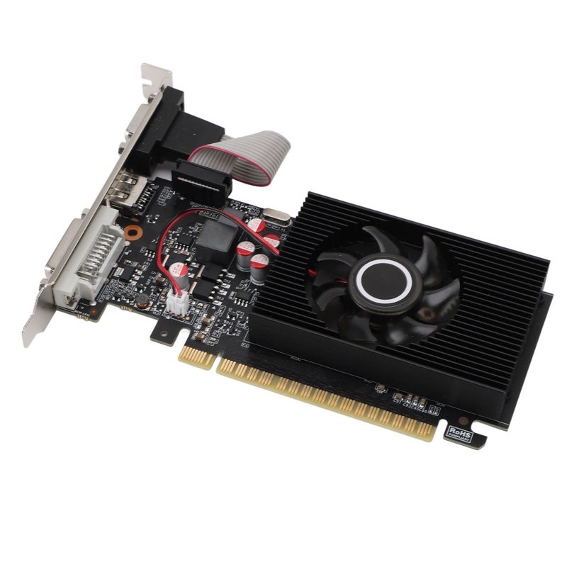 HDMI GT 740 Graphics Card 4GB DDR3 128 Bit - Silent Cooling Fan Discrete Graphics Card PCI for Desktop Computer - Image 2