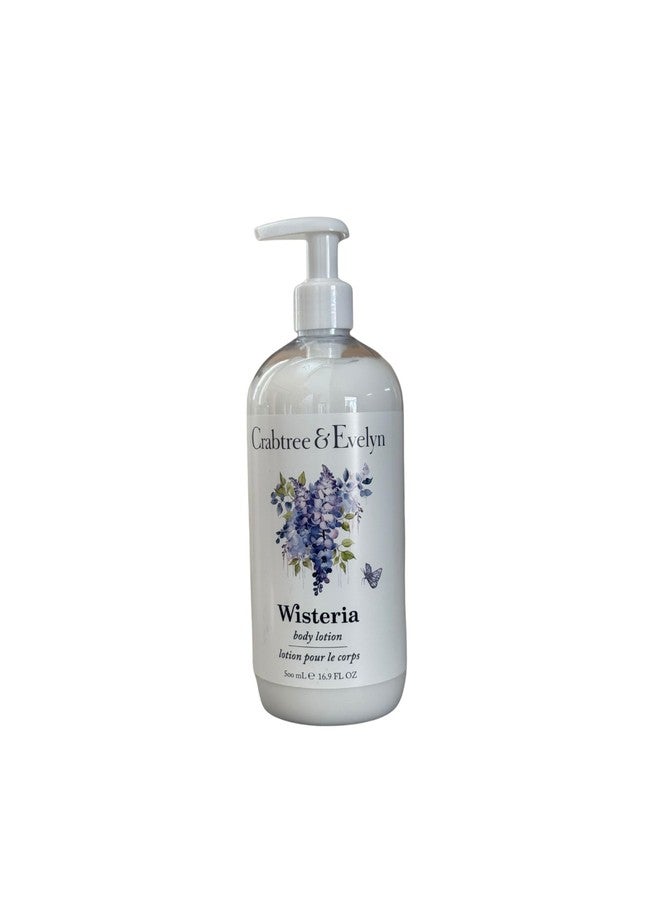 Crabtree & Evelyn Wisteria Bath Set Shower Gel and Body Lotion Duo (Duo, Wisteria) - Image 3