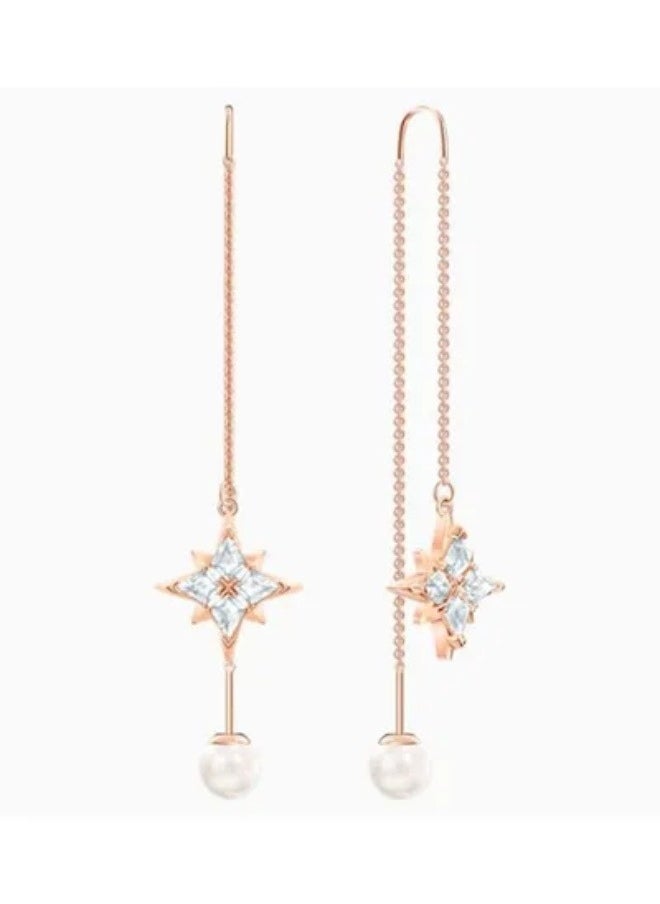 Generic - Generic Swarovski Pear Stud Drop Earrings - Image 1