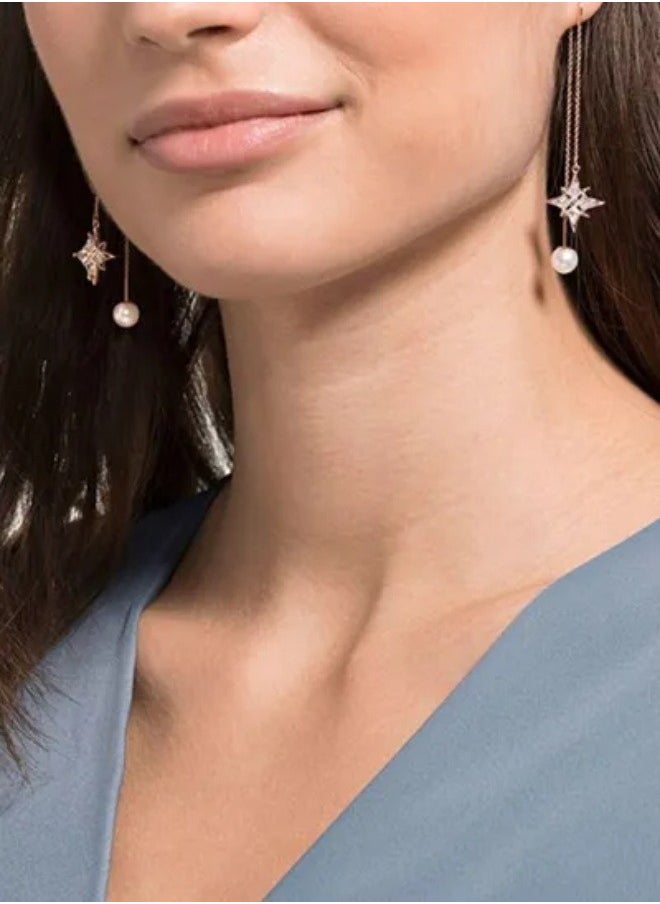 Generic - Generic Swarovski Pear Stud Drop Earrings - Image 1
