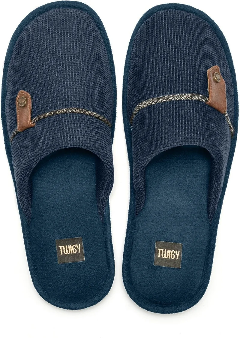 تويجي Fidel Men's Home Slippers Navy Blue 41/46 YY0178