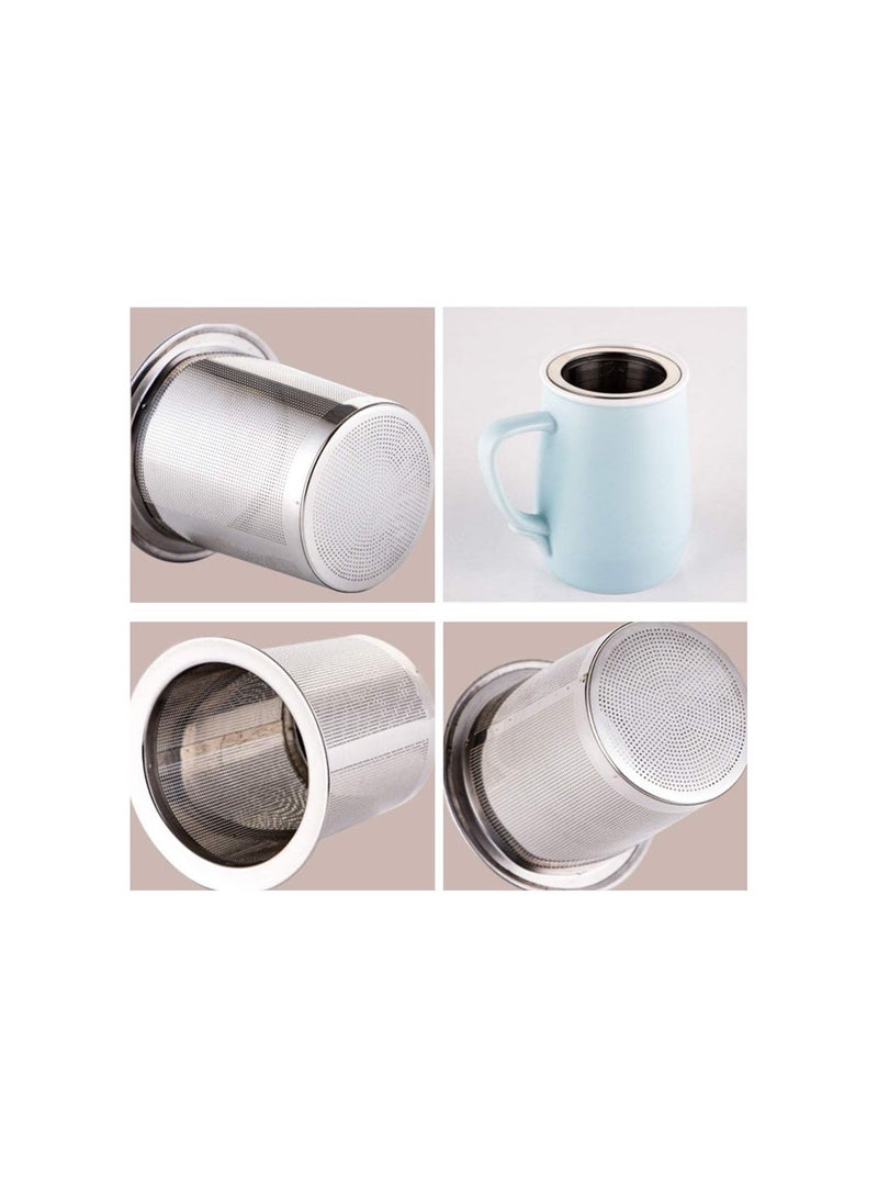 GGOOT Stainless Steel Tea Infuser Mesh Strainer Fine Mesh Tea Filter Diffuser Cooking Infuser for Teapots Mugs Loose Leaf Leaves Coffee and Seasoning Spices 7cm - Image 3