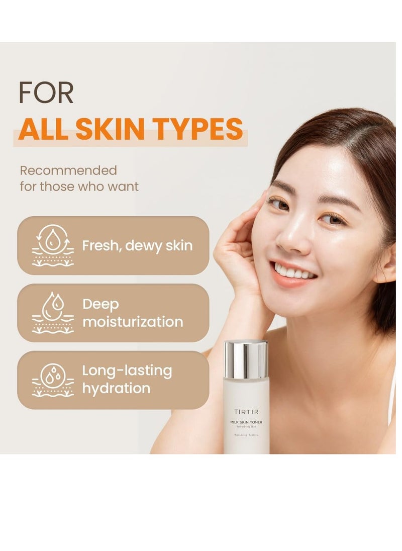 TIRTIR Milk Skin Refreshing Glowing Facial Toner |150ml
