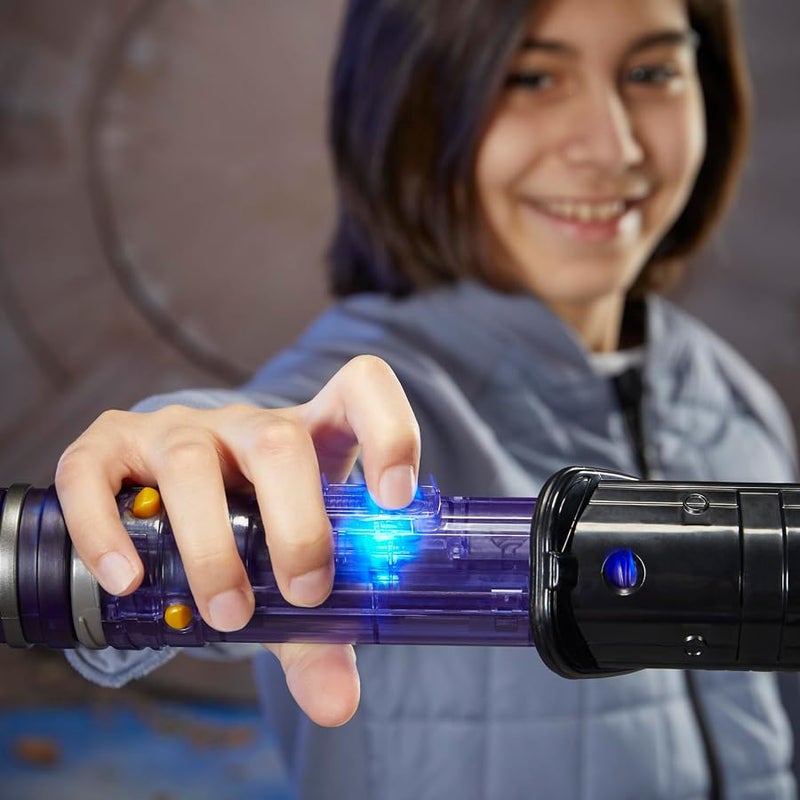 STAR WARS Hasbro  Lightsaber Forge Kyber Core Darksaber, Electronic Lightsaber of Characters and Figures Series, Classic Design Plastic Accessory for Children, Holiday Toys - Image 3