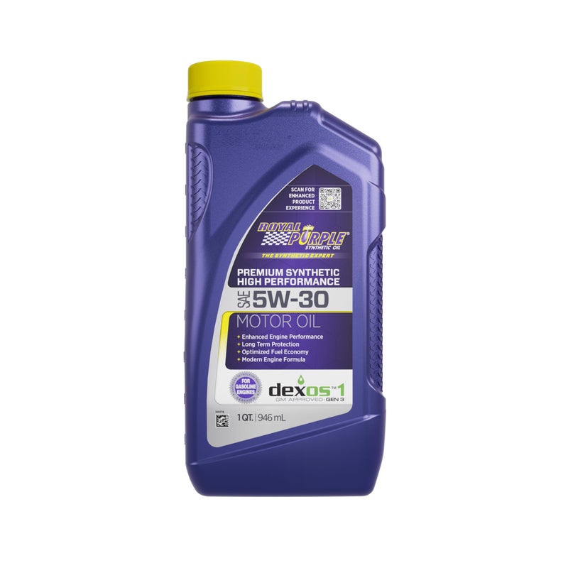 Royal Purple زيت صناعي عالي الأداء رويال بوربل ROY01530 01530-6PK 5W30، 1 كوارت - Image 5