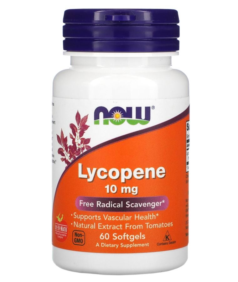 now Lycopene 10 mg 60 Softgels