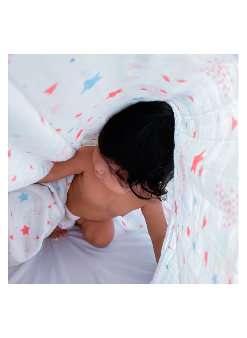 Yellow Doodle Yellow Doodle Organic Luxury Swaddle - Fairy Dust  - Image 1