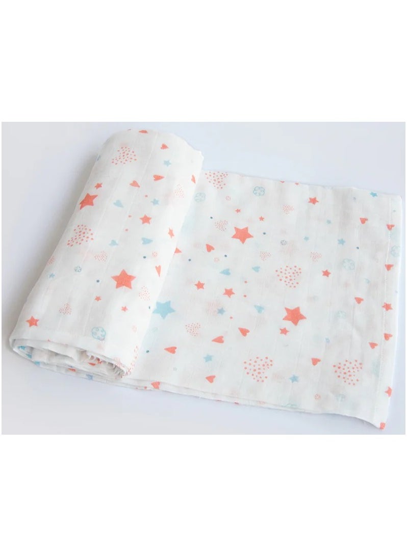 Yellow Doodle Yellow Doodle Organic Luxury Swaddle - Fairy Dust  - Image 2