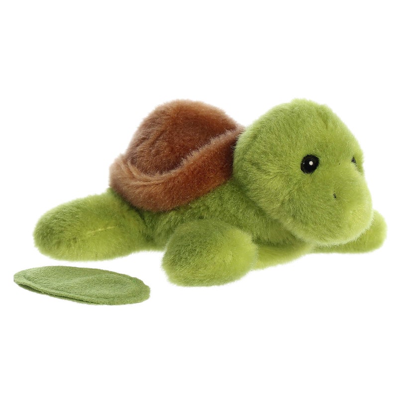 Aurora Adorable Shoulderkins Tal Turtle Stuffed Animal Fun Buddy That Can Go Everywhere with You Perfect for Kids 3 Years and Costumes Green 5 Inches - Image 3