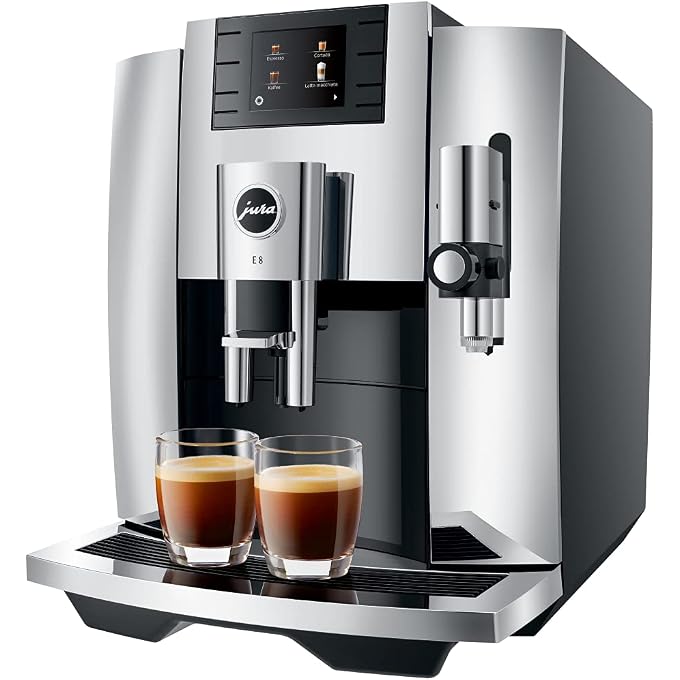 jura E8 Automatic Espresso Machine - Image 1