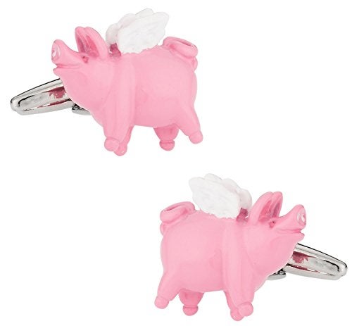 Cuff-Daddy When Pigs Fly Cufflinks with Presentation Box - Image 1