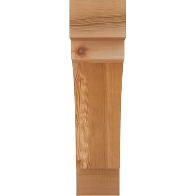 BRC04X16X16MRC00RWR MERCED BRACE, 16"D X 16"H, 4"W WESTERN RED CEDAR (ROUGH SAWN) - Image 2