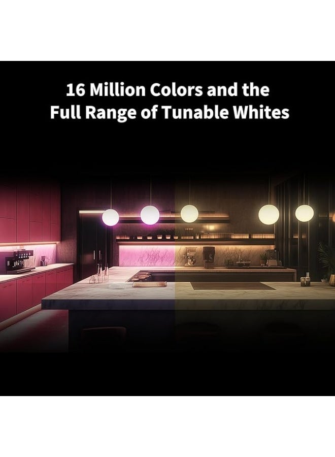 أكارا مصباح Aqara T2 (GU10، RGB CCT) LED، متوافق مع Thread/Zigbee، أبيض قابل للتعتيم، 2000-9000 كلفن، تغيير ألوان RGB مع 16 مليون لون، يعادل 30 واط، غير لامع، متوافق مع HomeKit وGoogle Home - Image 3