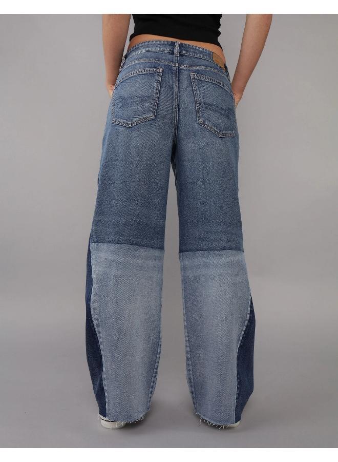 American Eagle AE Stretch Super High-Waisted Baggy Wide-Leg Jean - Image 4
